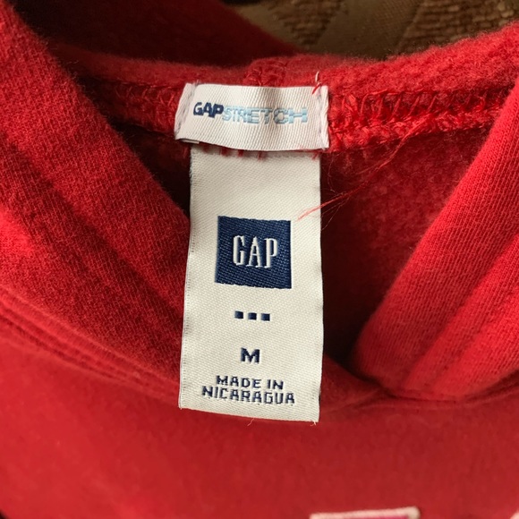 Red GAP Stretch hoodie M Medium, very soft and comfy - Picture 2 of 12